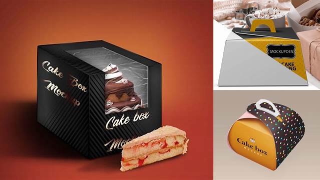 4951+ Cake Box Mockup Free Download Hight Resolution