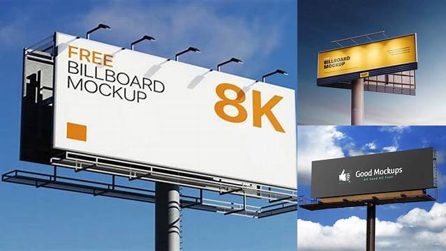 4954+ Billboard Mockup Free Download Free PSD