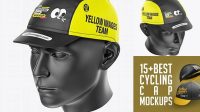 4959+ Cycling Cap Mockup For Free Download