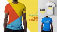 4964+ T Shirt Embroidery Mockup Customizable PSD Templates