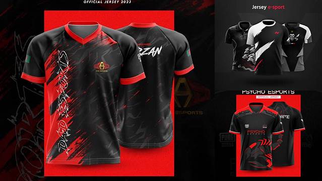 4965+ Free Esports Jersey Mockup Download PSD Now