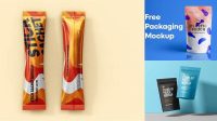 4966+ Stick Pouch Mockup Download Free