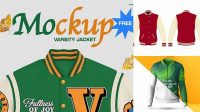 4967+ Mockup Varsity Elegant and Stylish Free PSD