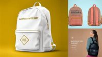 4986+ Free Backpack Mockup Best Free Mockup PSD