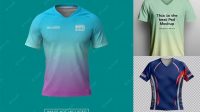 5015+ Mockup Jersey V Neck Psd Digital Download