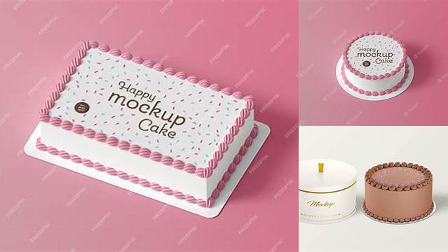 502+ Cake Mockup Easy Editable