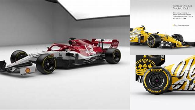 5021+ Formula 1 Mockup Free Best for Showcase