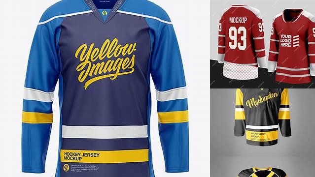 5028+ Hockey Jersey Mockup Psd Free Include TIFF