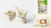 5044+ Rice Bag Mock Up PSD Download