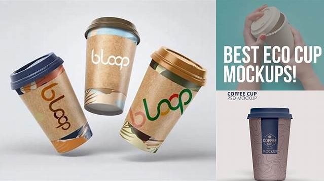 5051+ Mockup Eco Cup High-Quality Editable PSD