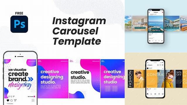 5057+ Instagram Carousel Mockup Psd Free Easy Editable