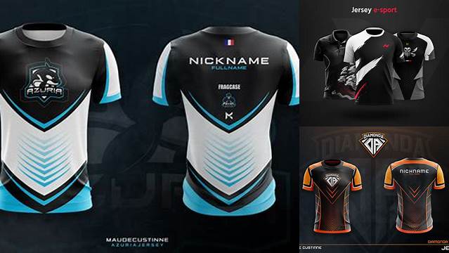 5072+ Mockup Jersey Esport Cdr Free PSD