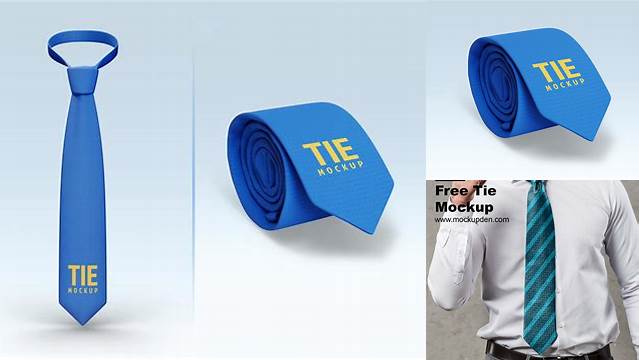 5075+ Tie Mockup Psd Free Download Free Editable PSD