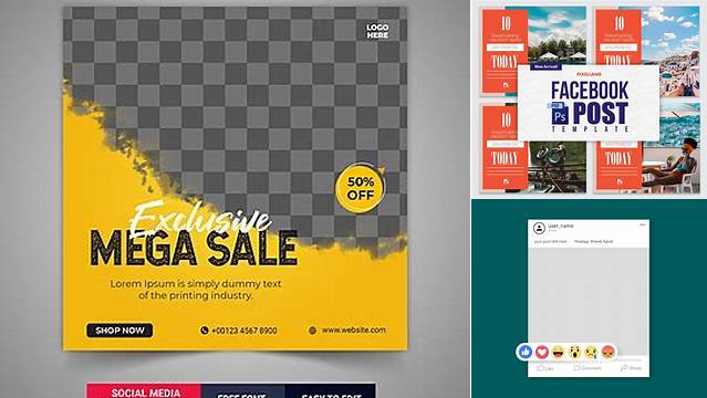 5079+ Facebook Post Template Psd Customizable Design Files