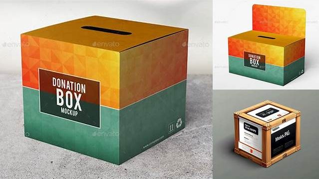 509+ Donation Box Mockup Download Free