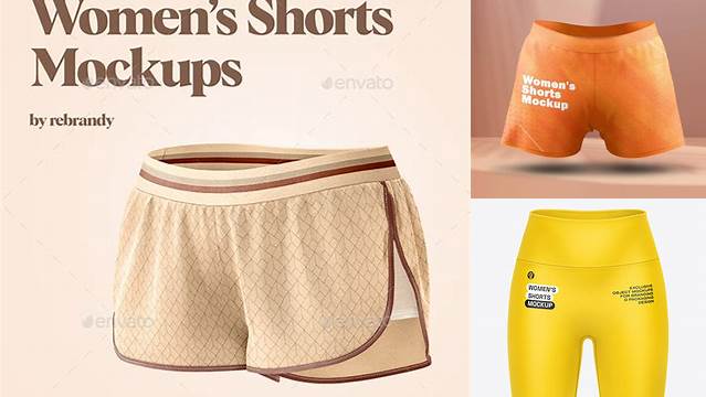 5090+ Womens Shorts Mockup Free For Free Download