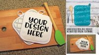 5095+ Pot Holder Mockup Easy-to-Edit Photoshop Freebie