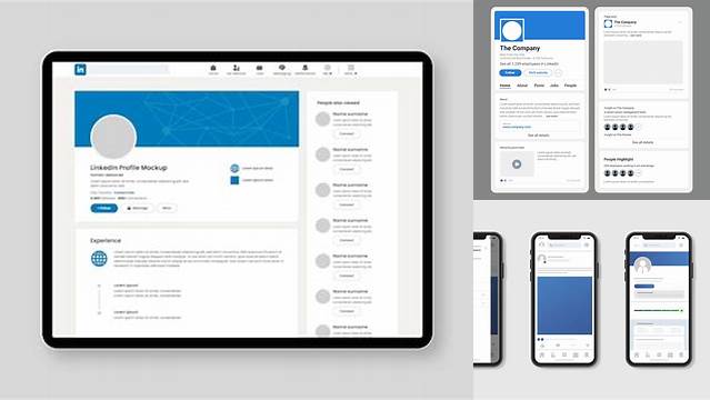 5100+ Linkedin Profile Mockup Download Free