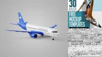 5110+ Airplane Mockup Free Download Customizable PSD Templates