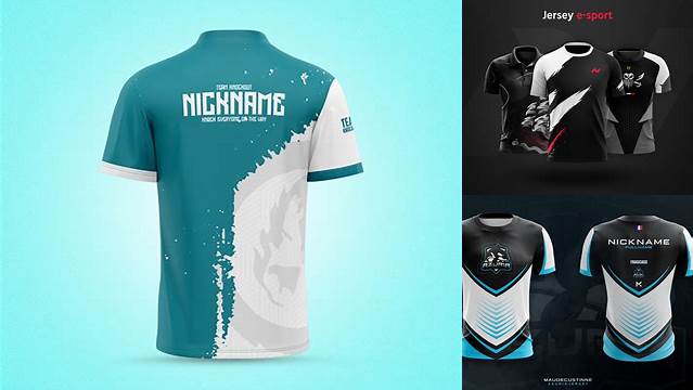 5110+ Esport Jersey Mockup Free PSD File for Designers