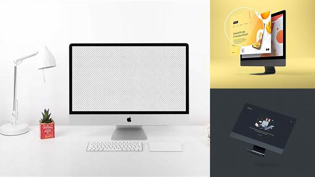 5116+ Computer Screen Mockup Free High-Resolution PSD Download