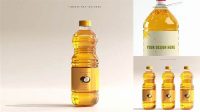 5119+ Cooking Oil Bottle Mockup Free Download PSD File for Designers