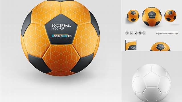 5124+ Soccer Ball Mockup Psd Free Download Unique High-Resolution PSD