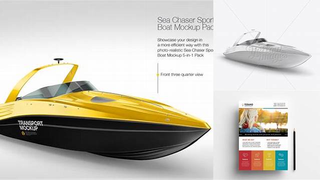 5135+ Boat Mockup Free Download Creative PSD Templates