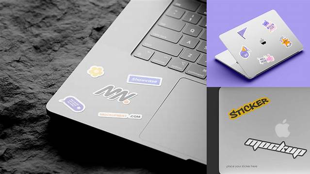 5135+ Laptop Sticker Mockup Psd Free Premium Quality Freebie