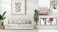 5137+ Mockup Quadros Decorativos Digital Download