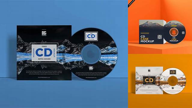 5144+ Cd Album Mockup Free PSD