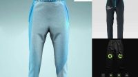 5146+ Sport Pants Mockup Editable Mockup PSD