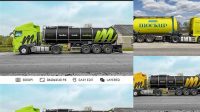 5146+ Tank Truck Mockup Free High-End PSD Download