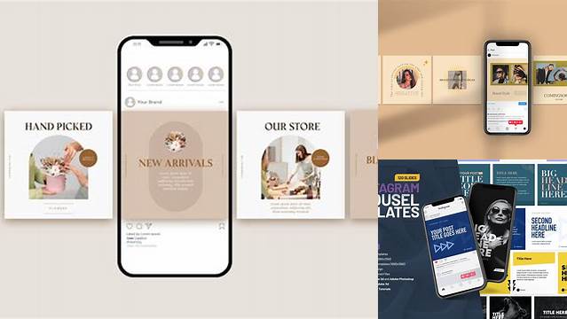 5150+ Instagram Carousel Mockup Exclusive Free Photoshop Mockup