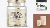 5151+ Cannabis Mockups Premium Free Graphic Resource