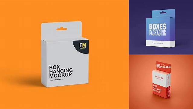 5156+ Hanging Box Mockup Free For Free Download