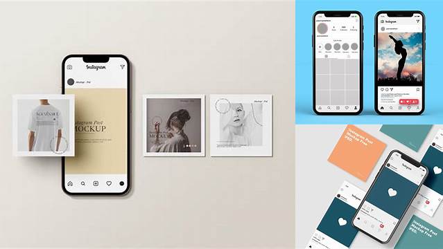 5158+ Instagram Mockup Psd Free PSD