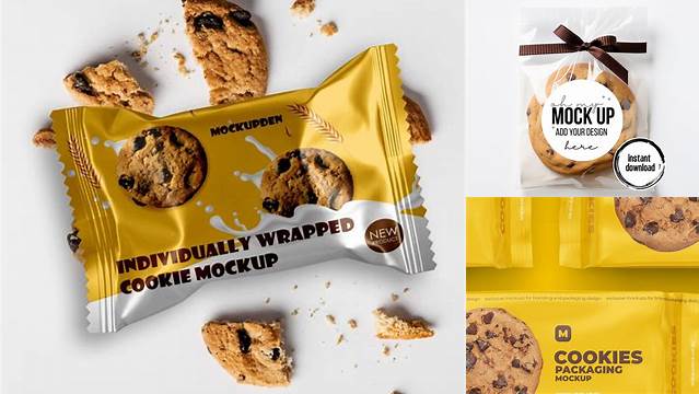 5162+ Cookie Mockup Easy Editable