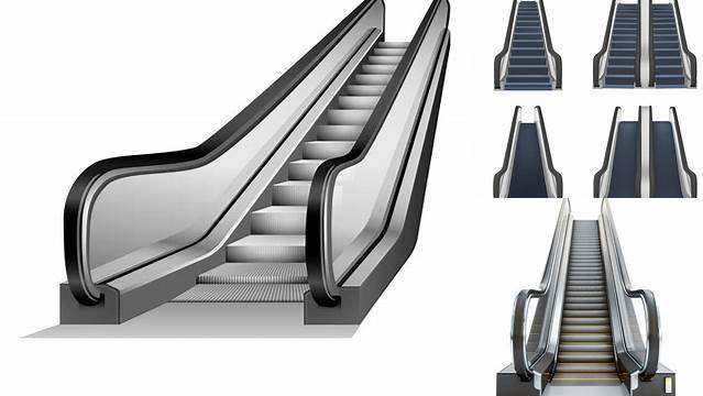 5167+ Escalator Mockup Best for Showcase