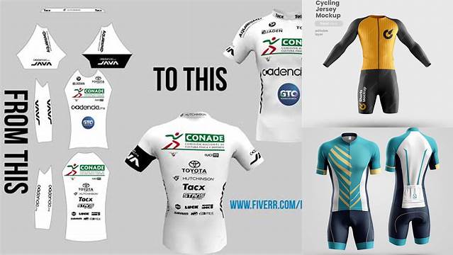 5173+ Cycling Jersey Mockup Free Easy Editable