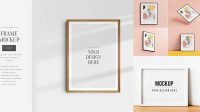 5174+ Frame Mockup For Etsy Download Free PSD