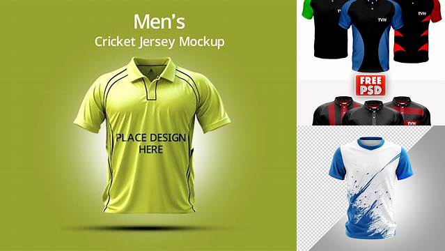 5179+ Cricket Jersey Mockup Psd Creative Design Resource