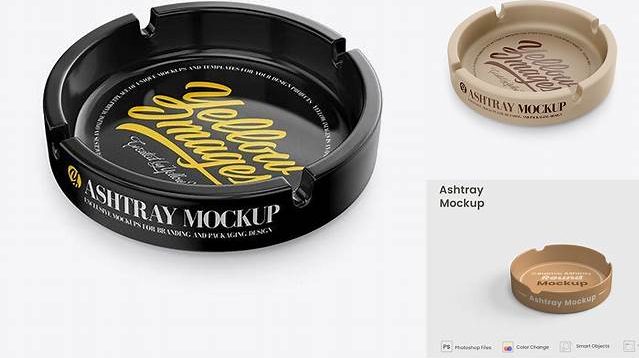 5180+ Ashtray Mockup PSD Free Download