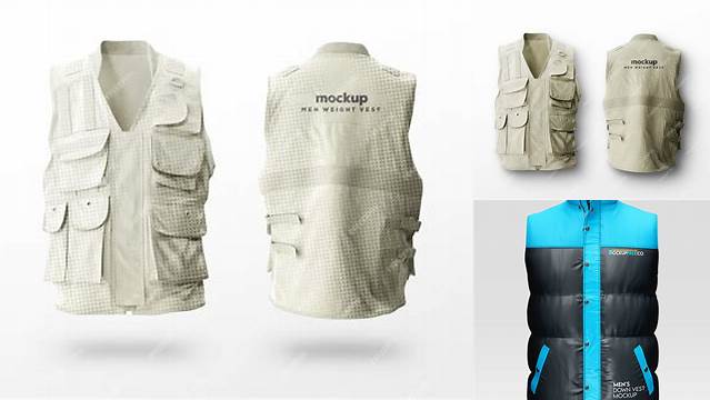 5181+ Vest Mockup Free Psd Include TIFF