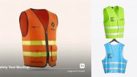 5182+ Safety Vest Mockup Psd Free Modern Free PSD Template