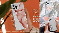 5189+ Iphone 12 Clear Case Mockup Free PSD Download