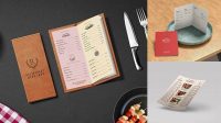 5192+ A3 Menu Mockup Free Best for Showcase