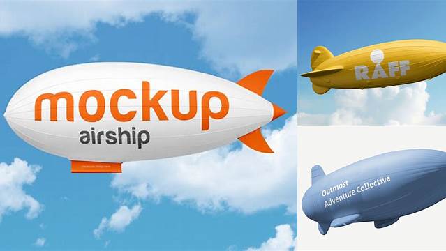 5193+ Zeppelin Mockup Download Premium PSD Resource