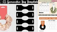 5195+ Free Scrunchie Tag Template Hight Resolution