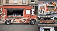 520+ Food Truck Mockups Best for Showcase